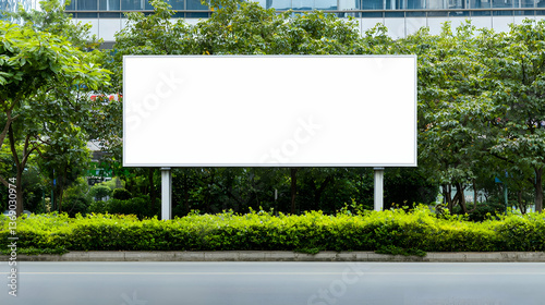 Wallpaper Mural Blank Billboard In Urban Setting Torontodigital.ca