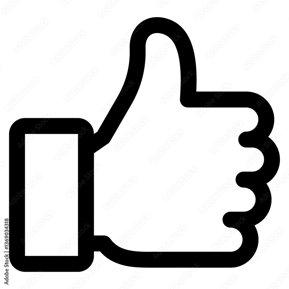 Thumbs Up Icon Element For Design Thumbs Up Icon Element For Design