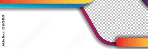 Abstract colorful layered design (1)