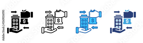 Takeover icon sheet multiple style collection