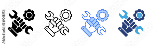 Repairing icon sheet multiple style collection