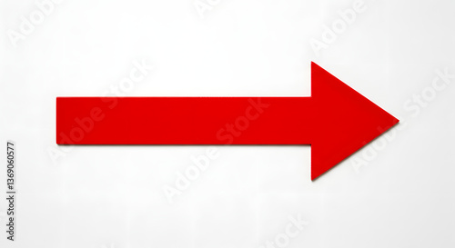Free Download Red arrow on white background - GFXLoad
