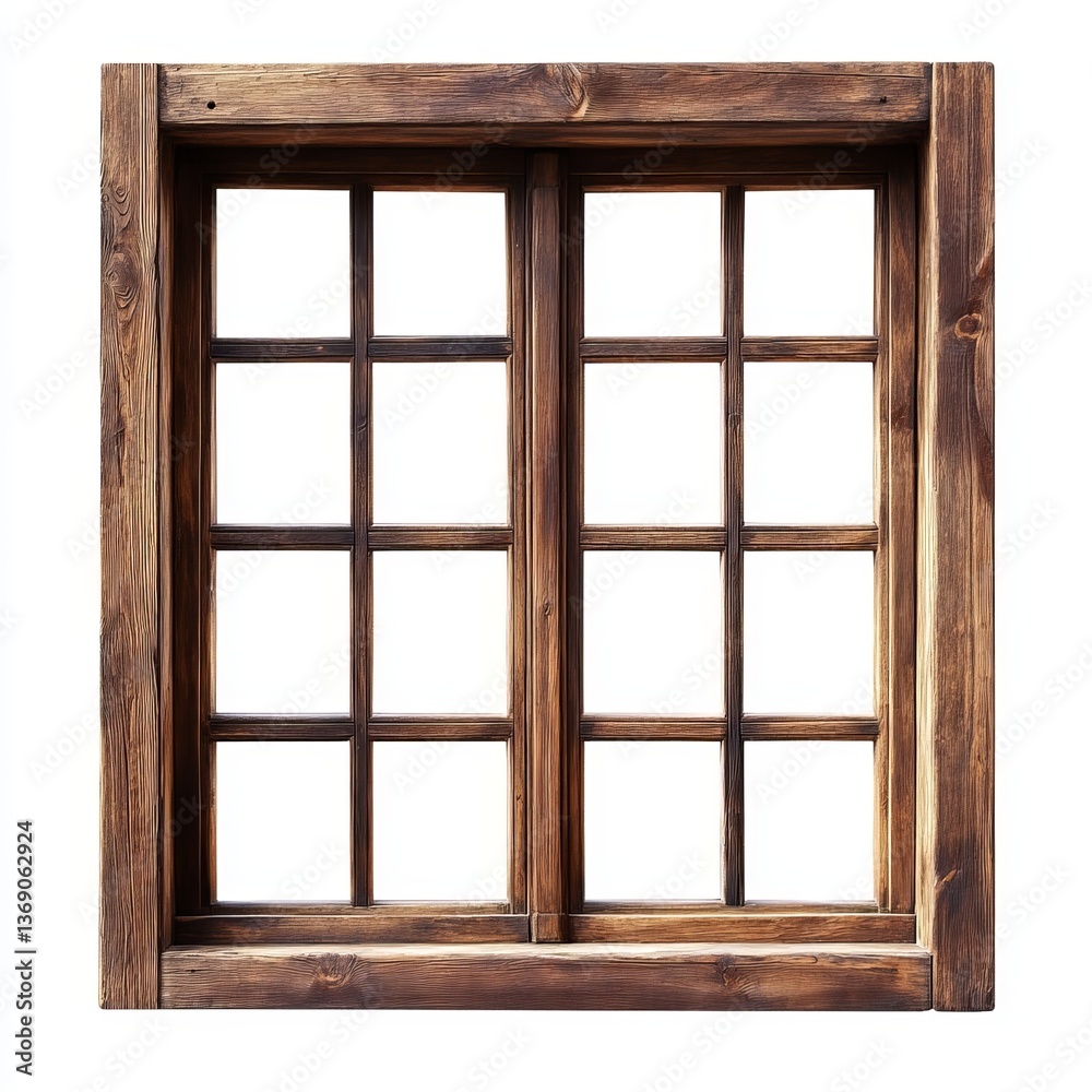 wooden window frame isolated on White background Remove png, Clipping Path, pen tool wooden window frame isolated on White background Remove png, Clipping Path, pen tool