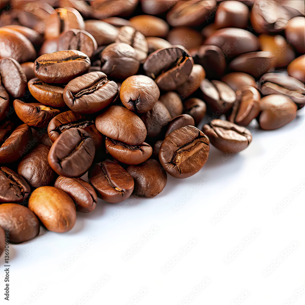 Germany coffee bean isolated on white Germany coffee bean isolated on white