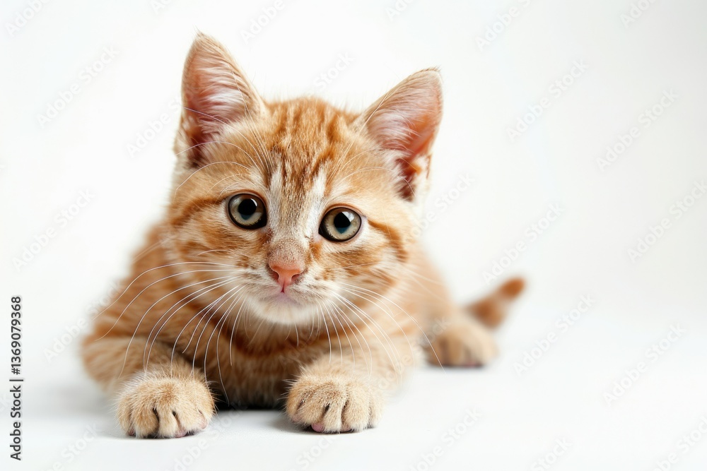 Obraz premium Detailed Visual of Munchkin Cat Isolated on Transparent Background