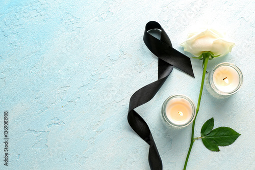 Beautiful rose flower, burn...