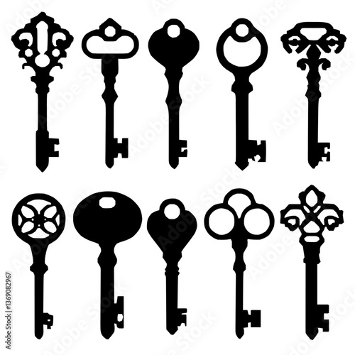 set of keys