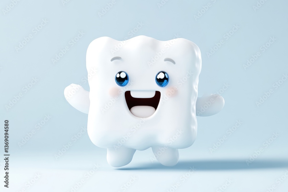 Cute cartoon tooth character (2) Cute cartoon tooth character (2)
