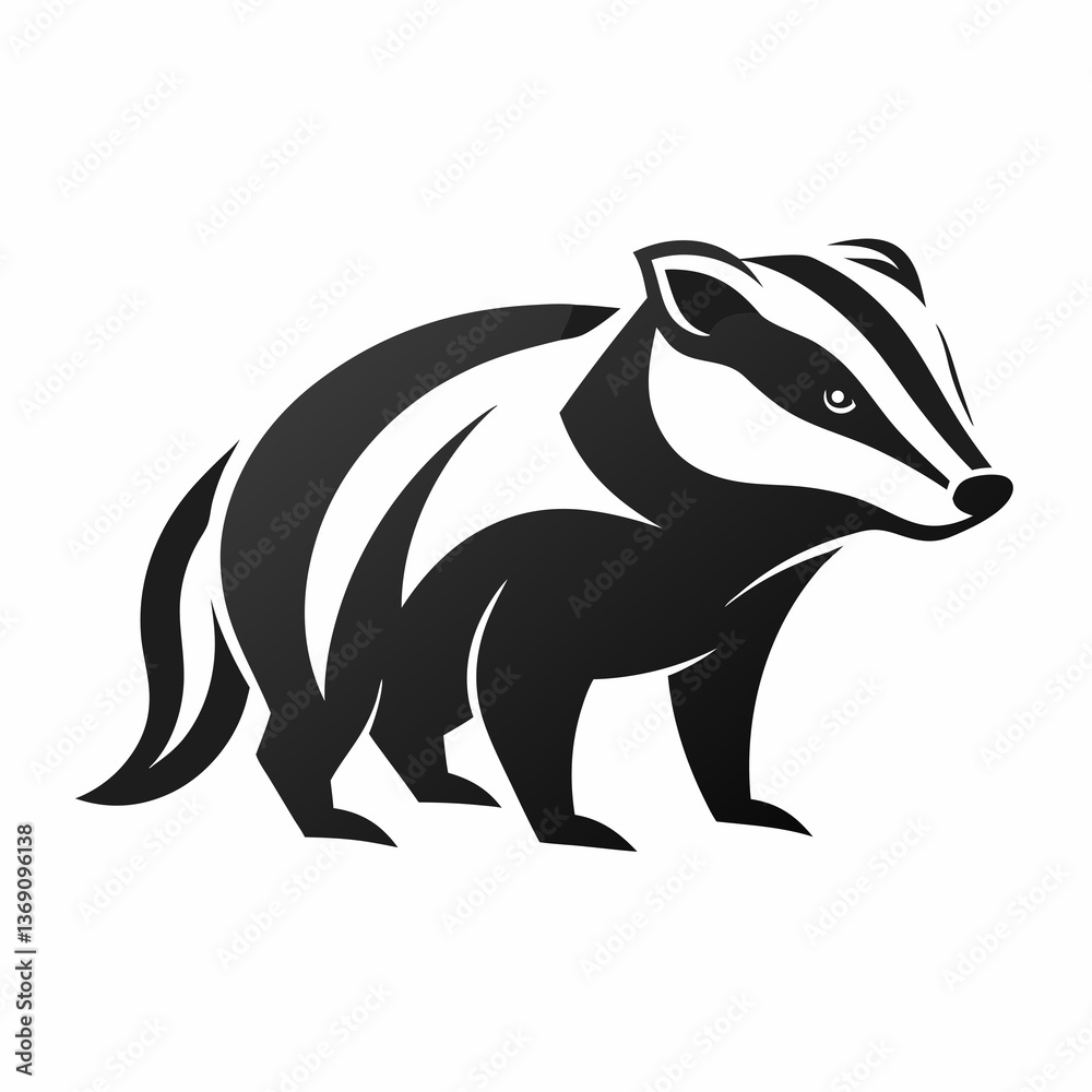 Obraz premium vector image of a wolf