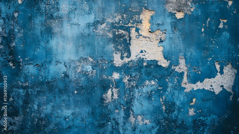 Obraz premium Professional Blue Concrete Texture Background for Design Projects