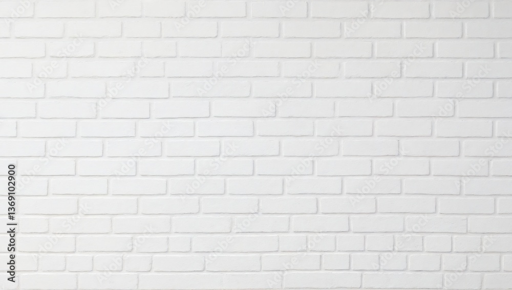 Fototapeta premium White Brick Wall Texture