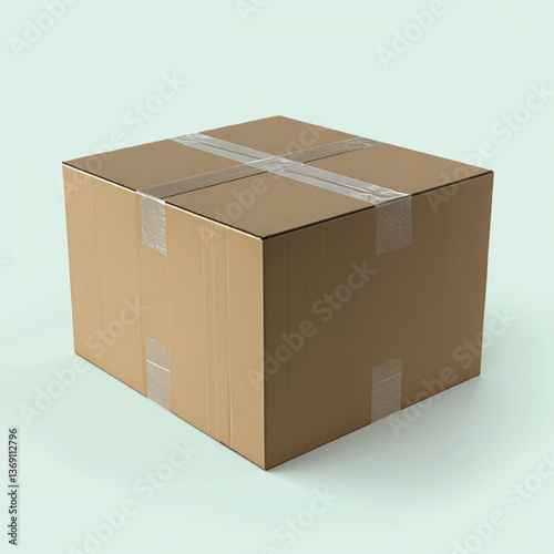 empty cardboard box