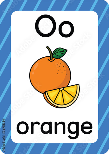 A-Z Alphabet Flashcards Set - 26 Letter Tracing Cards with Cute Illustrations | Printable Phonics Learning Tool for Preschool, Kindergarten & ESL Teachers | Vector ABC Educational Clipart