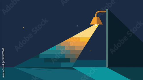 Find comfort in knowing that hope is just around the corner.. Vector illustration