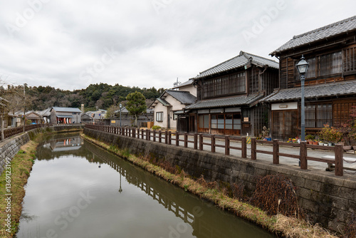 Obraz na płótnie 佐原の風景 千葉県香取市 w salonie