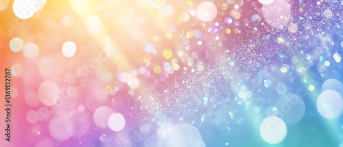 Abstract light prism background with vibrant flare effects, perfect for modern design and visual projects.