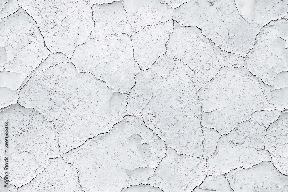 Highresolution image of a cracked white plaster wall texture background showing detailed surface with many cracks and crevices Highresolution image of a cracked white plaster wall texture background showing detailed surface with many cracks and crevices