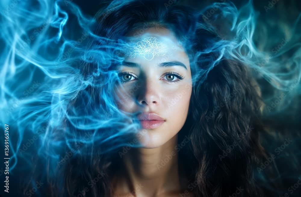 Meditation Practice With Ethereal Light Effects in a Tranquil Atmosphere Meditation Practice With Ethereal Light Effects in a Tranquil Atmosphere