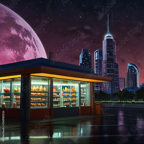 A city set on a planet that will never happen