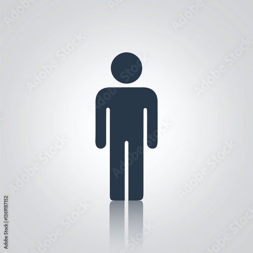 Pictograms of a boy toilet door signs, icons
