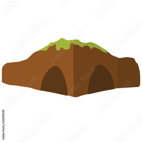 Cave underground