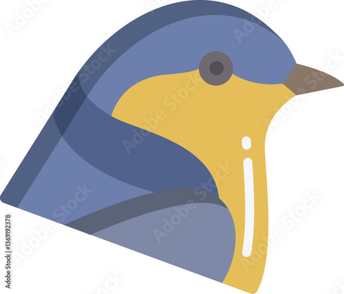 swallow Illustration on a white background.
