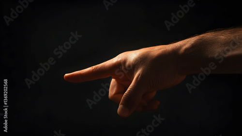 A scene of people pointing fingers to insult someone
