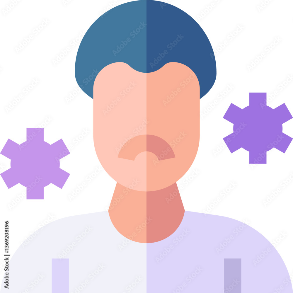 coronavirus Illustration on a white background. coronavirus Illustration on a white background.