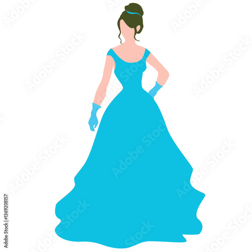 bride in wedding dress