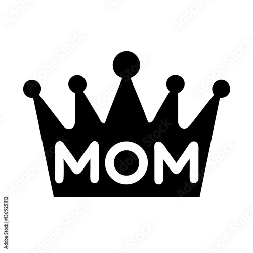 Mom mama mother's day icon clipart silhouette, icons, silhouette