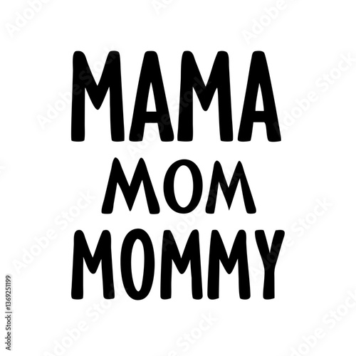 Mom mama mother's day icon clipart silhouette, icons, silhouette