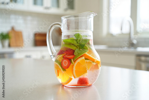 Hydration with a Twist: Fresh Fruit-Infused Water