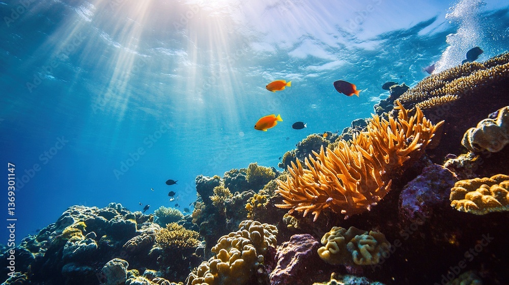 Obraz premium A picture of the coral reef