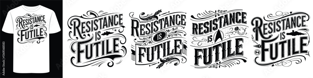Obraz premium Bold T-Shirt Graphics with Comic Vibes and Vintage Typography That Explode with Style