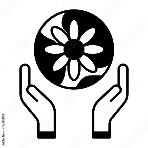 world peace black icon