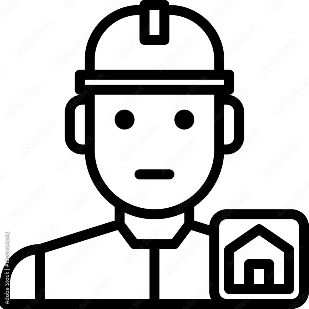 engineer Illustration on a white background engineer Illustration on a white background