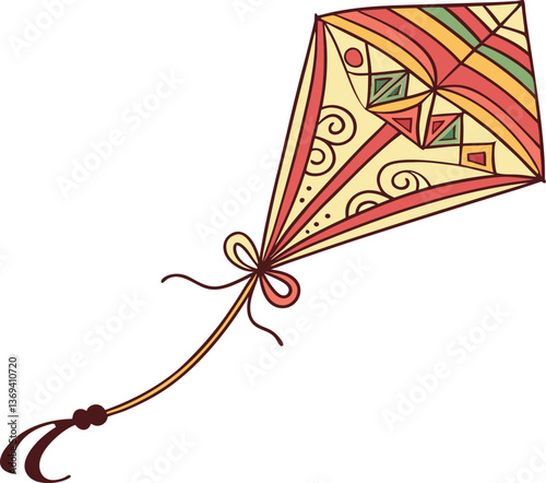  Colorful Kite vector 
