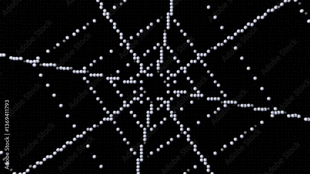 futuristic retro mosaic flow