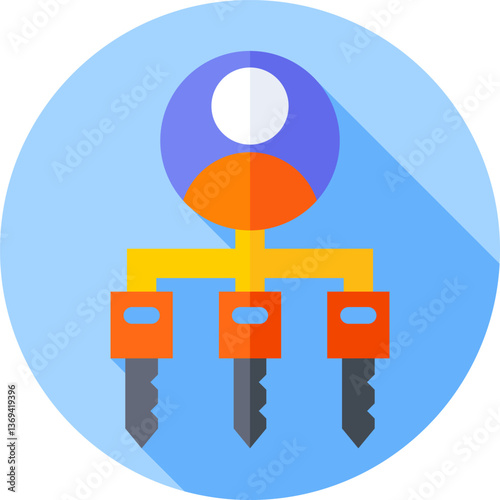 landlord Illustration on a white background.