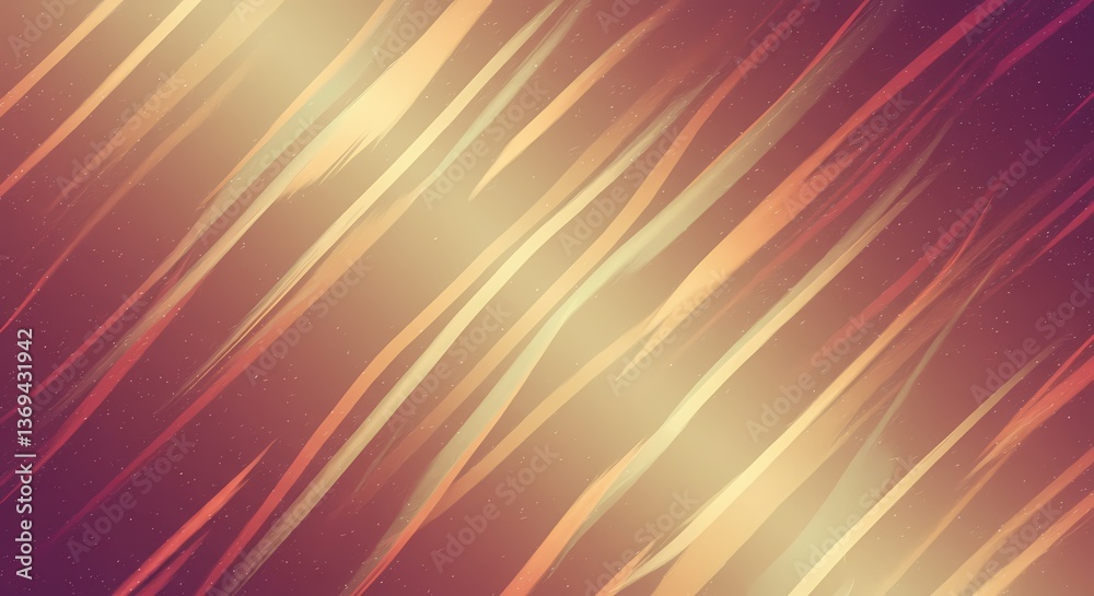 Obraz premium Abstract flowing patterns in warm tones representing energy 