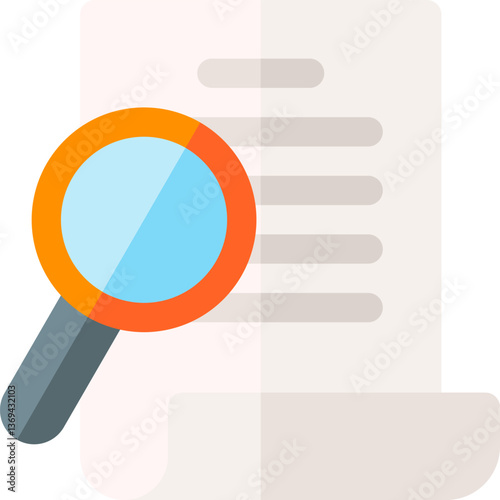 proofreading Illustration on a white background.