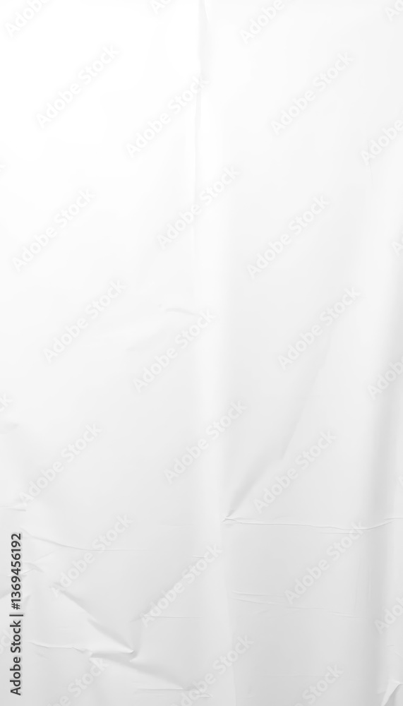 Smooth, unblemished white fabric backdrop, ample blank space, card, marketing, smooth Smooth, unblemished white fabric backdrop, ample blank space, card, marketing, smooth