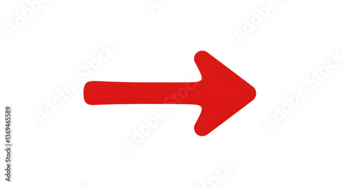 Red arrow illustration. Red arrow symbol. Red arrow icon. Arrows vector. Vector illustration