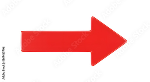 Red arrow illustration. Red arrow symbol. Red arrow icon. Arrows vector. Vector illustration