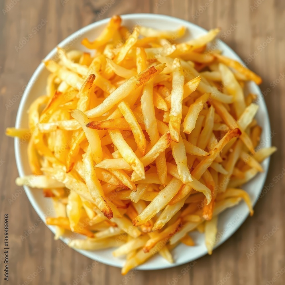Crispy shredded potatoes, golden brown, slightly browned edges, rustic, restaurant, greasy spoon Crispy shredded potatoes, golden brown, slightly browned edges, rustic, restaurant, greasy spoon