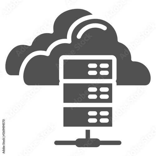 Server Glyph Icon