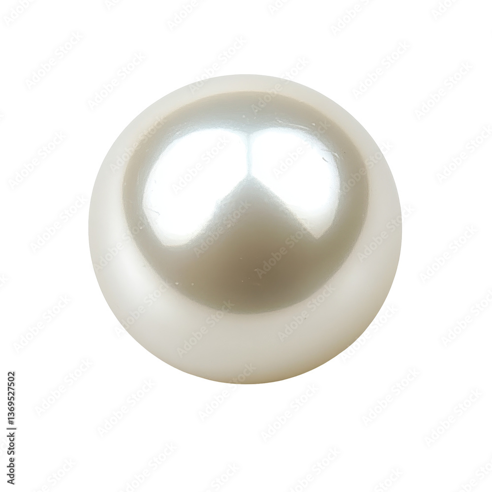 White Pearl PNG on transparent background