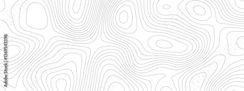 "Stylish and Elegant Transparent PNG Map Featuring Topographic Wavy Line Designs on a Crisp White Background, Perfect for Trendy, Minimalist Aesthetic and Professional Geospatial Projects"
