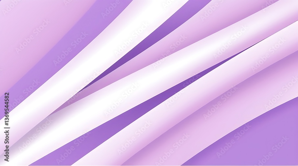 Fototapeta premium Abstract Purple and White Diagonal Lines Design