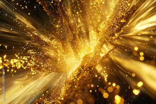 High Detail Picture of Light Ucf Knights Gold Abstract Creative Background Design